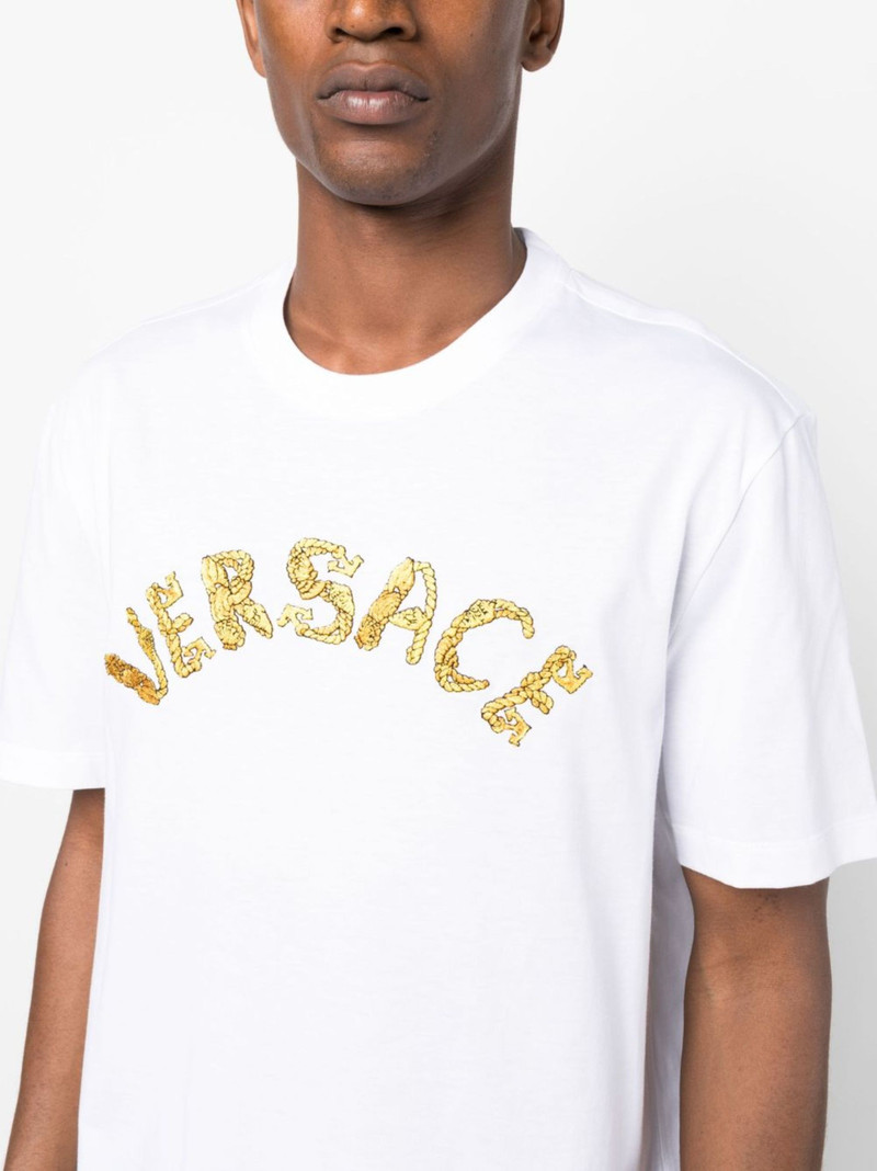 Seashell Baroque-logo T-Shirt 5
