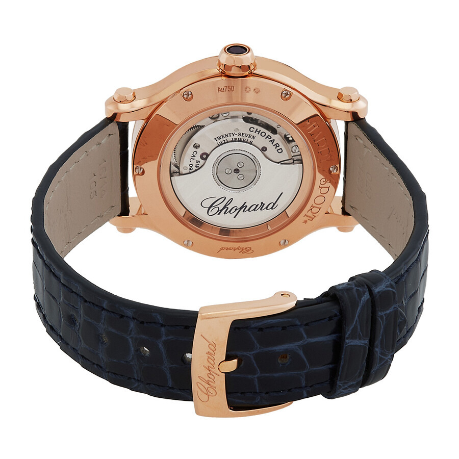 Chopard Happy Sport Automatic Chronometer Silver Dial Ladies Watch 275378 5001 - 3