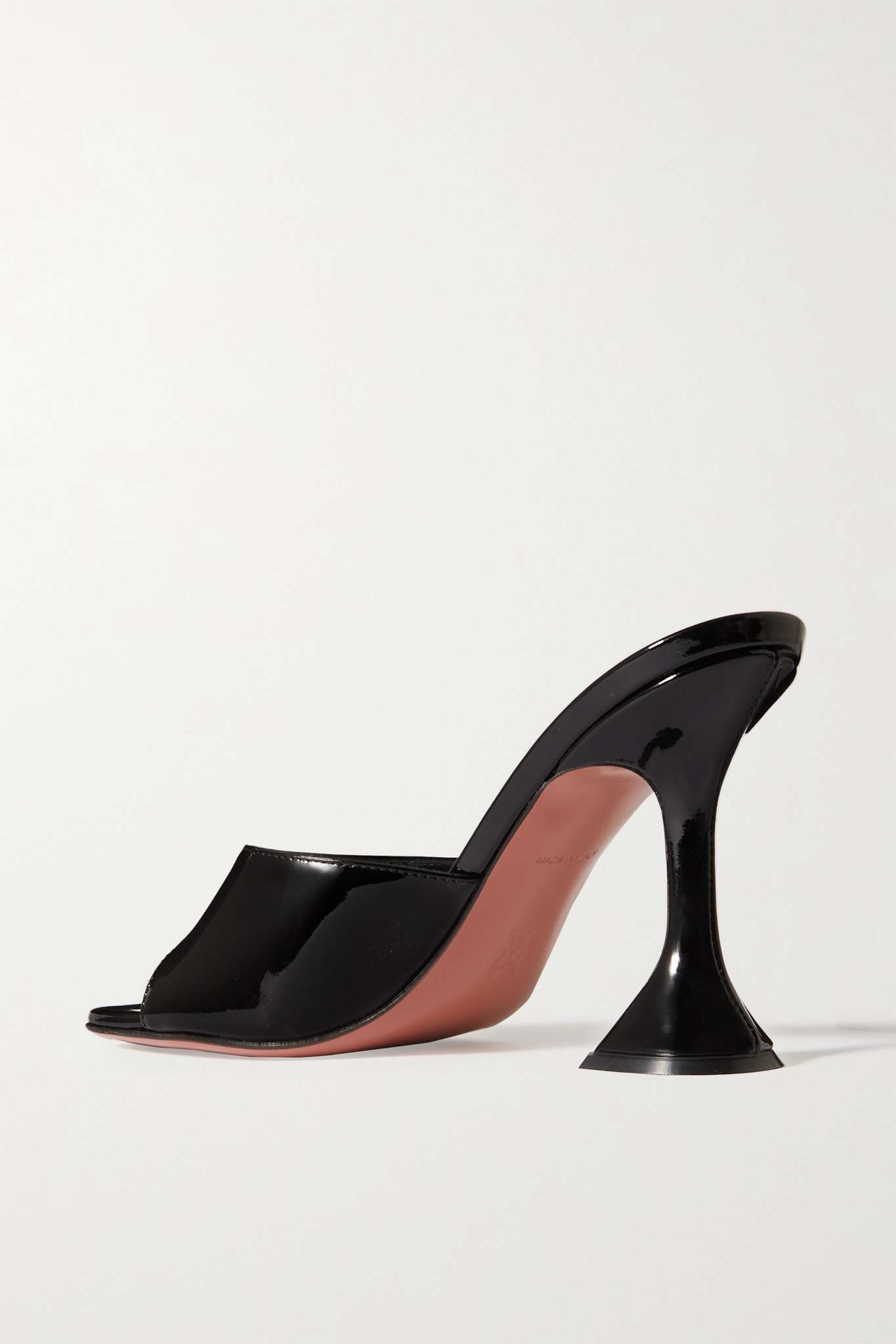 Lupita patent-leather mules - 3