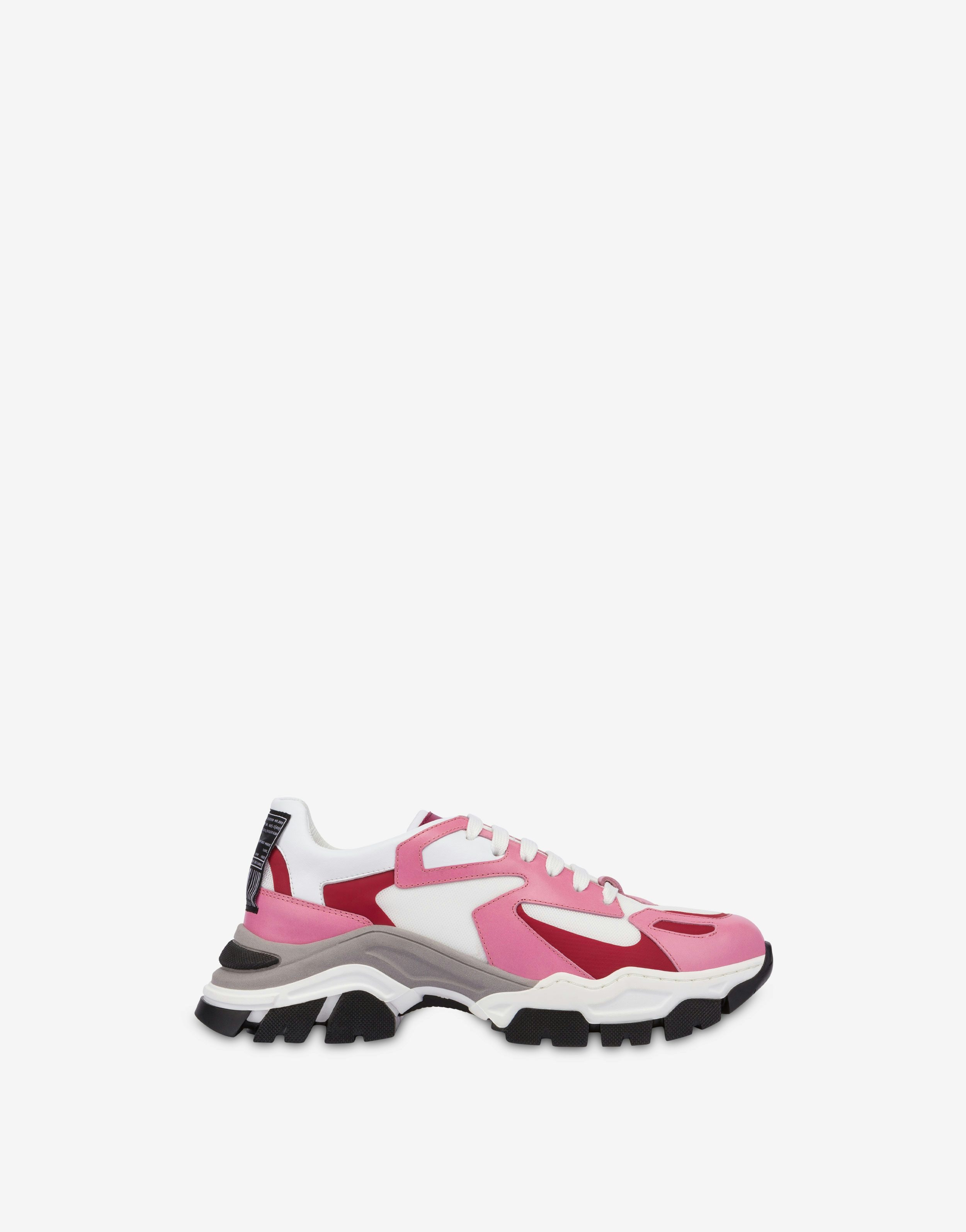 BARCODE RACE SNEAKERS WITH DETAIL - 2