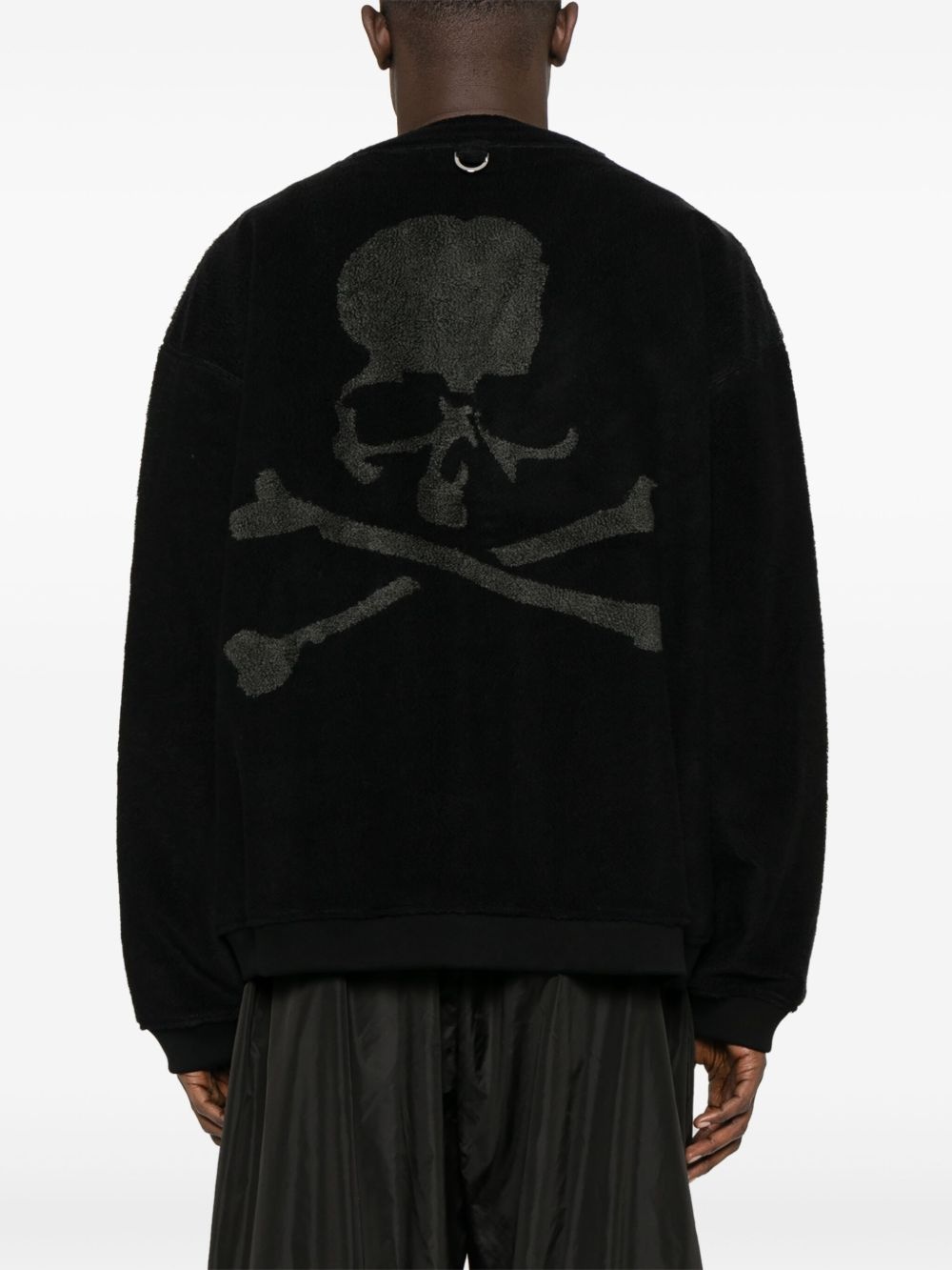 terry-jacquard cardigan - 4
