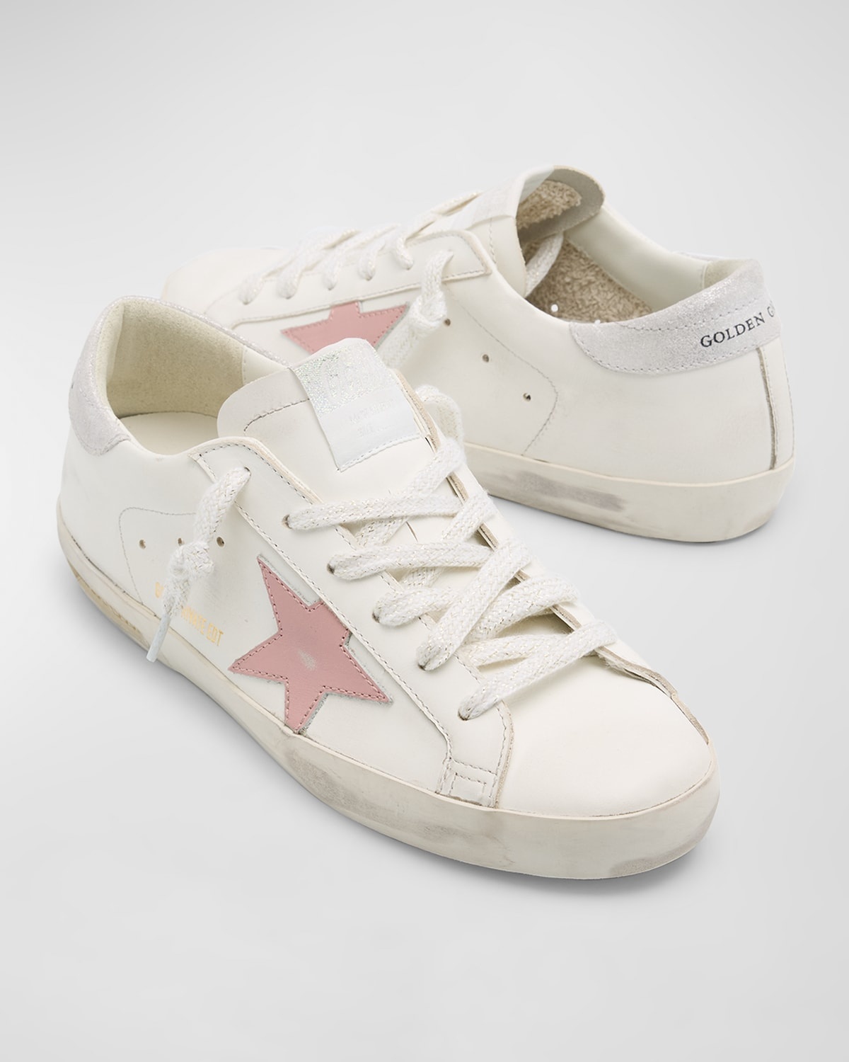 Superstar Leather Low-Top Sneakers - 8