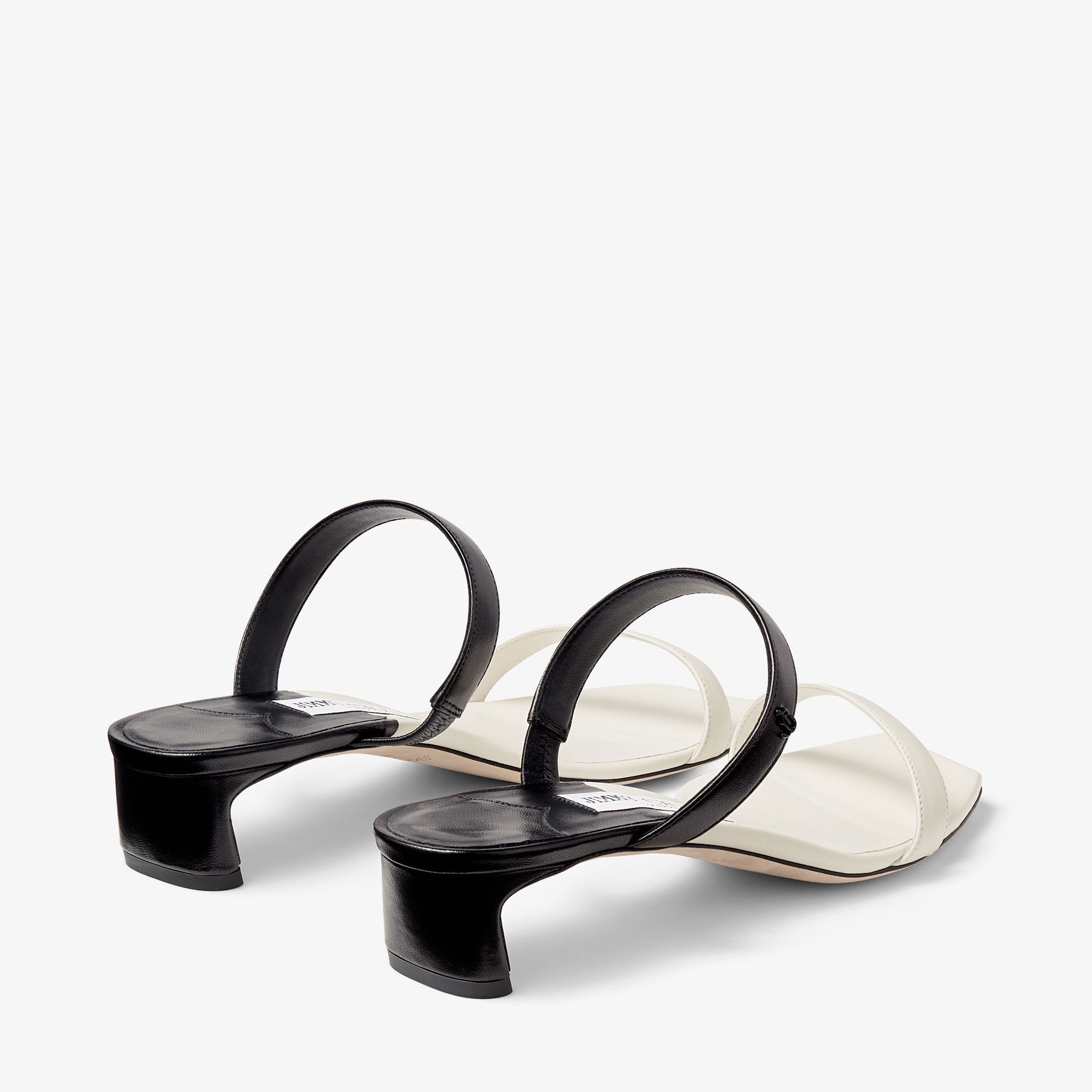 Kyda 35
Black and Latte Nappa Leather Sandals - 5