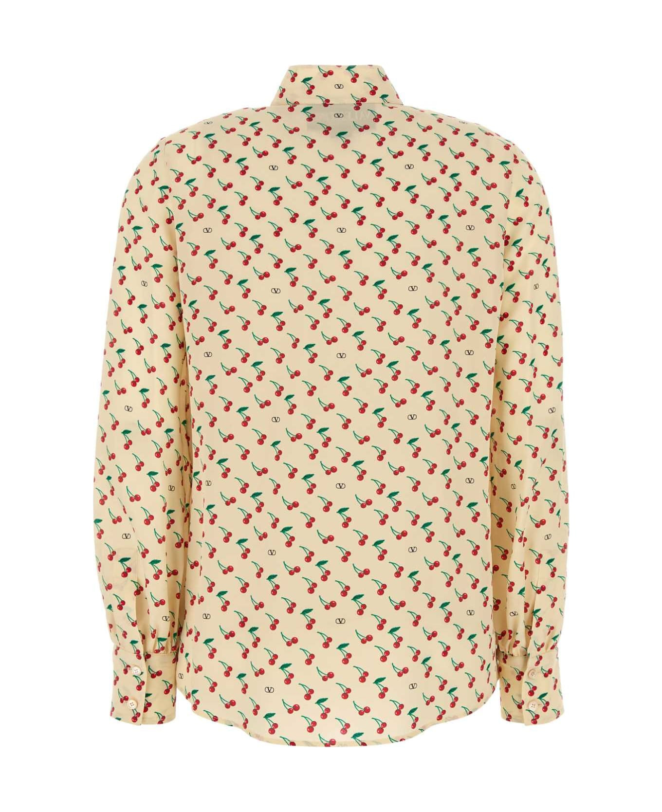 Printed Crepe Shirt - 2