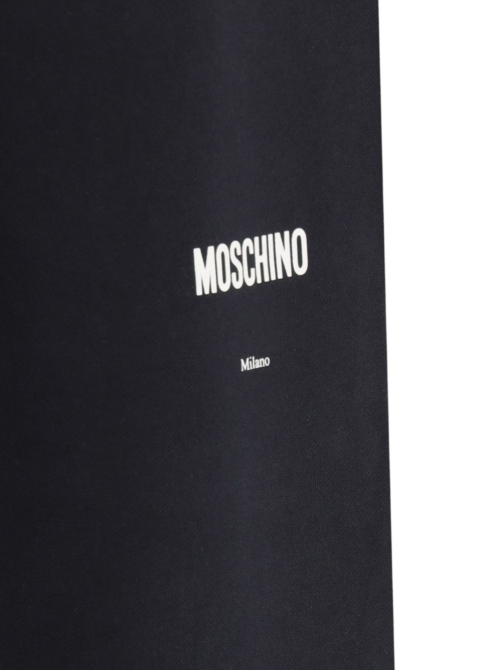 logo-print cuffed trousers - 4