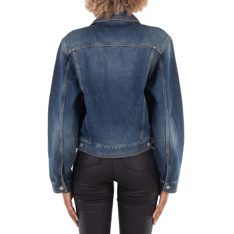 Victoria Beckham Cropped Denim Jacket - 3