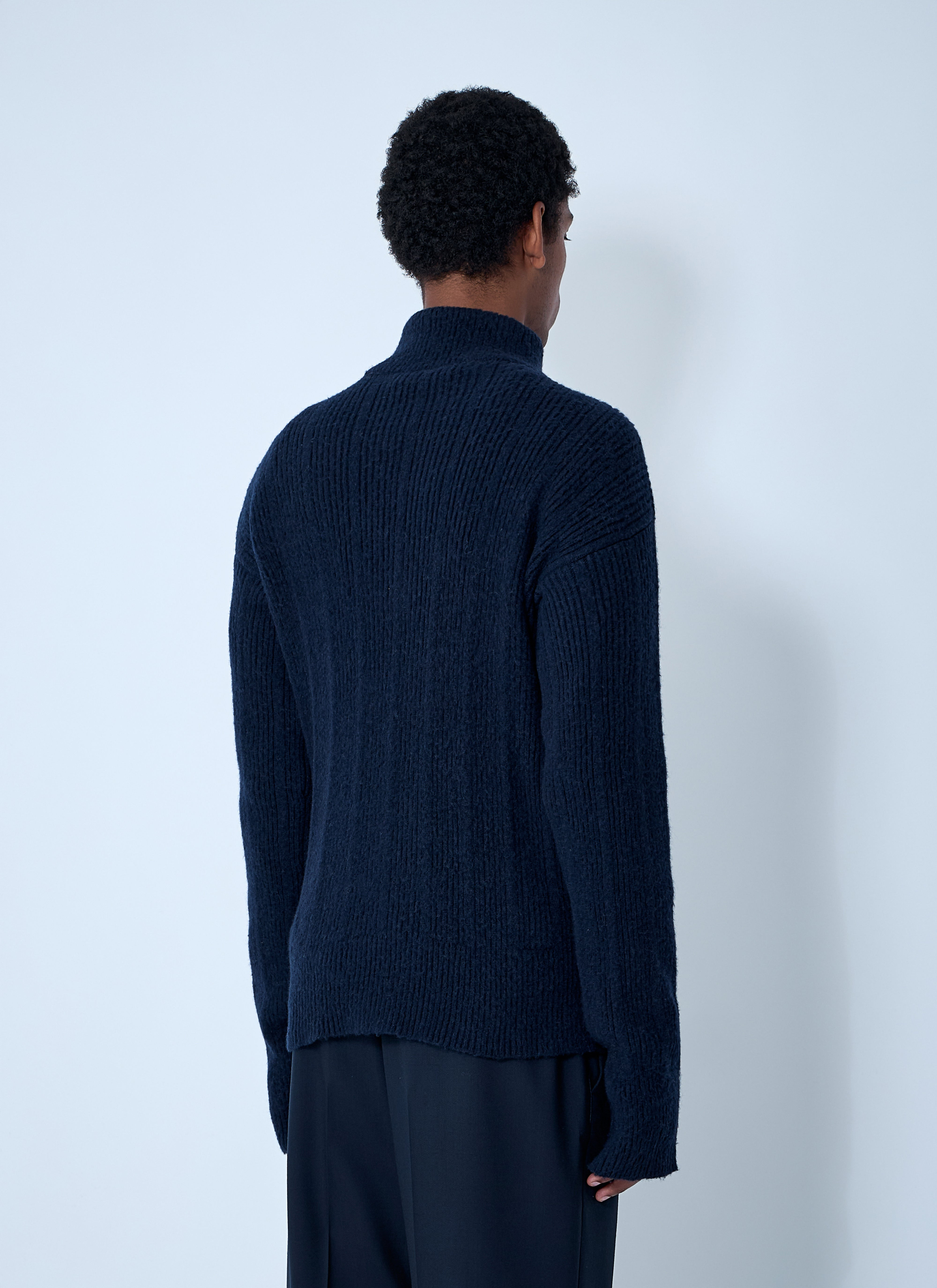 Marni Men Logo Embroidery Sweater - 4