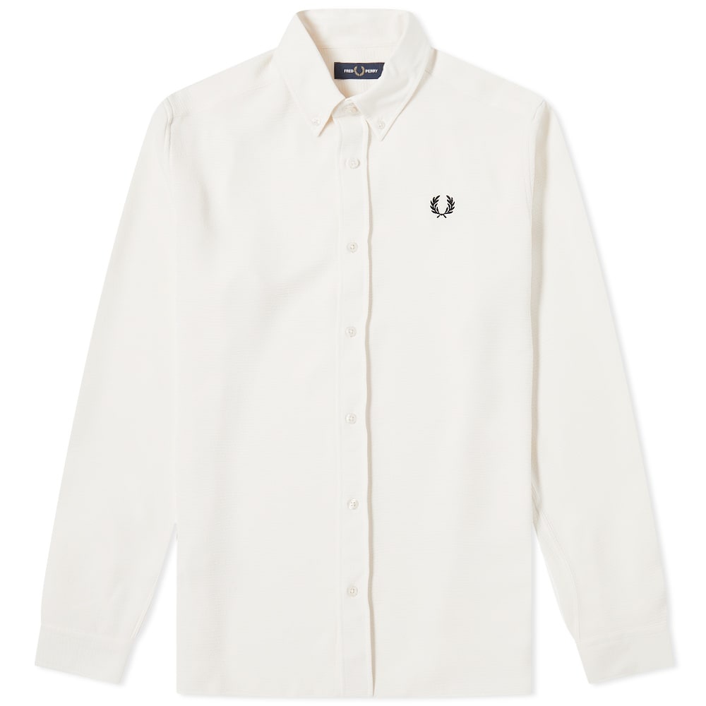 Fred Perry Crepe Textured Shirt - 1