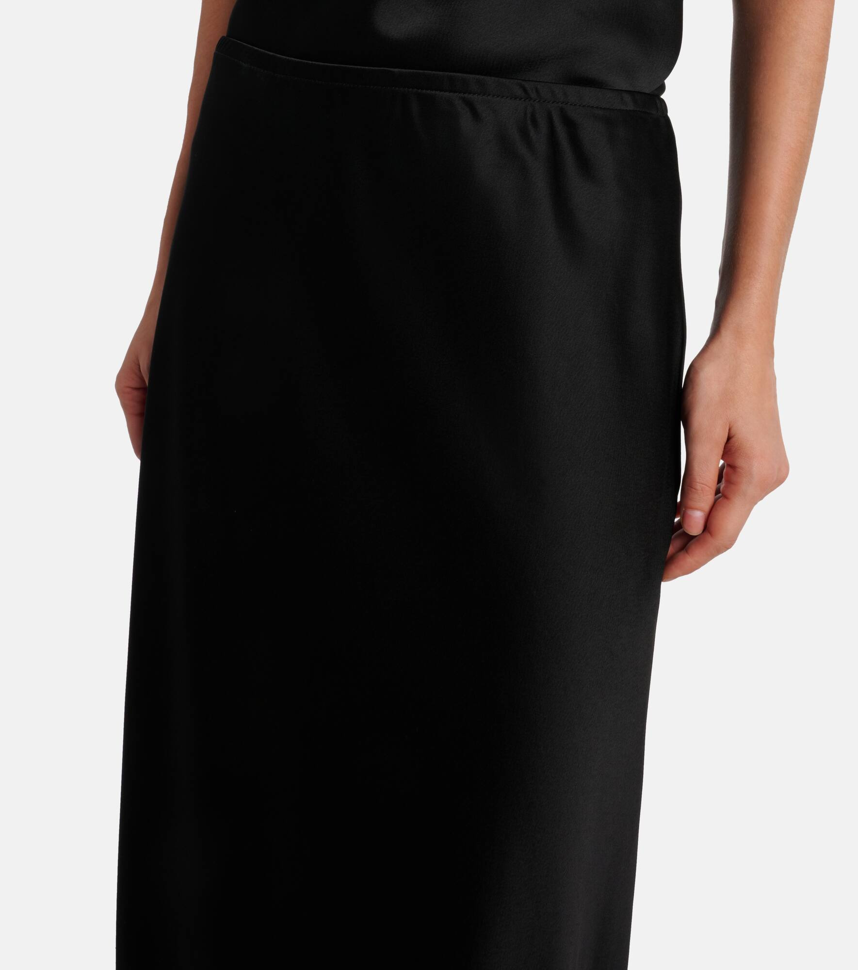 Barb satin maxi skirt - 4