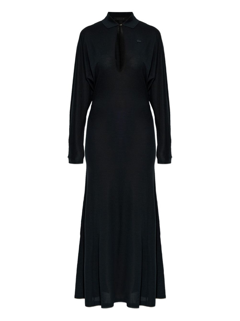 long-sleeved maxi dress 1