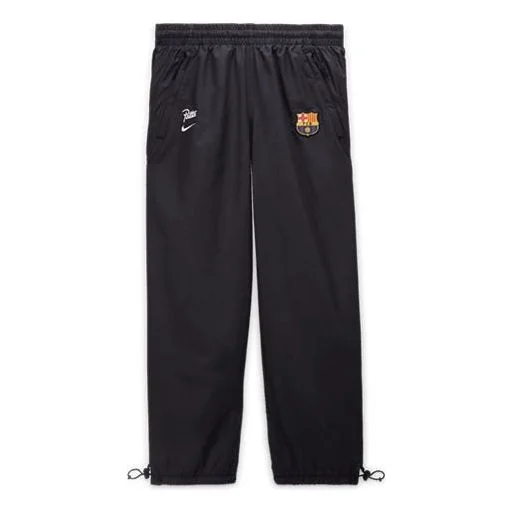 Nike x FC Barcelona x Patta Logo Pants 'Black' FQ4278-010 - 1