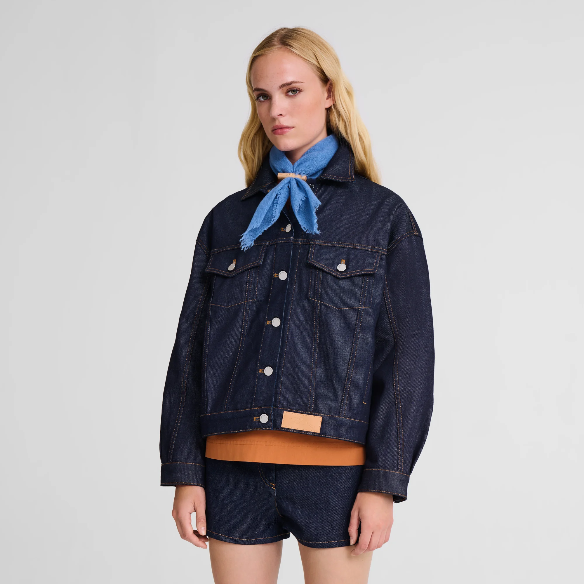 L'Hiver en douceur Stole Slate - Cashmere - 1