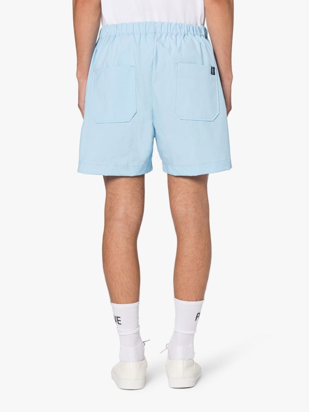 PLAIN CAPTAIN SKY BLUE ECO DRY SHORTS - 4