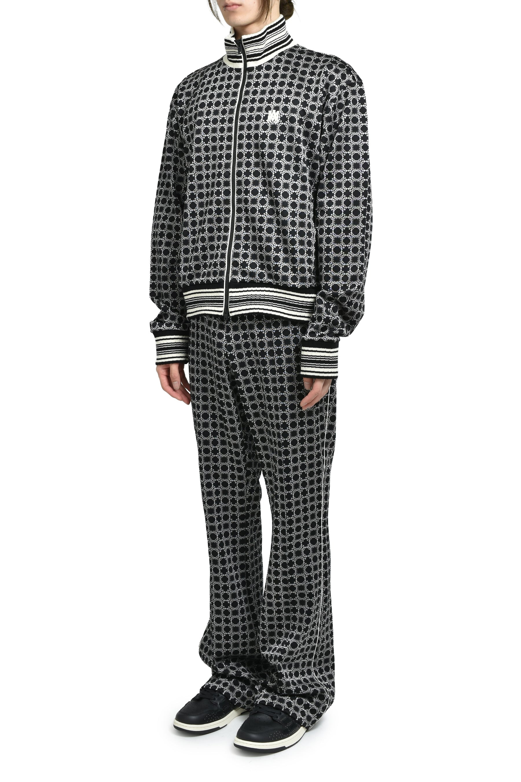 MA QUAD FLARE TRACK PANT / BLK - 4