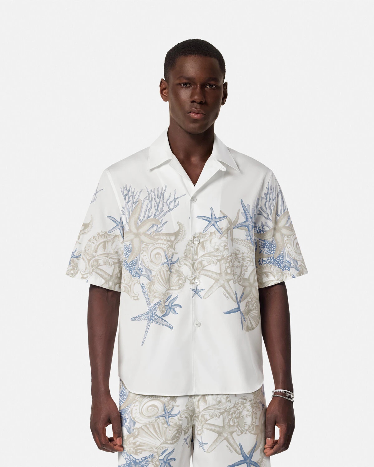 Barocco Sea Cotton Shirt - 4