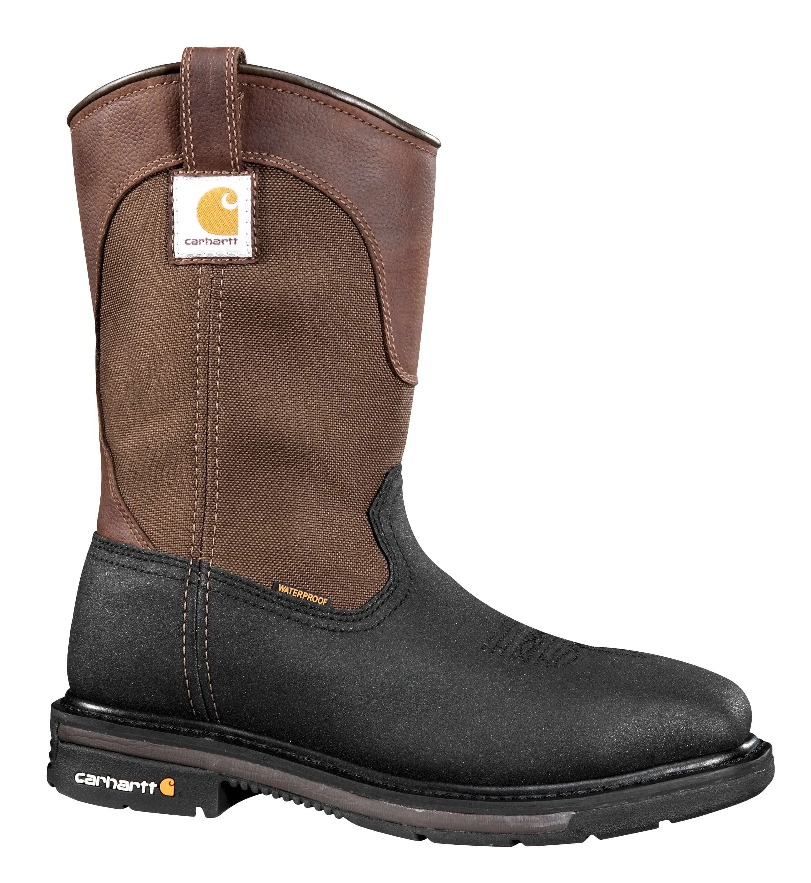 Rugged Flex® Square Toe Waterproof 11" Steel Toe Wellington - 1