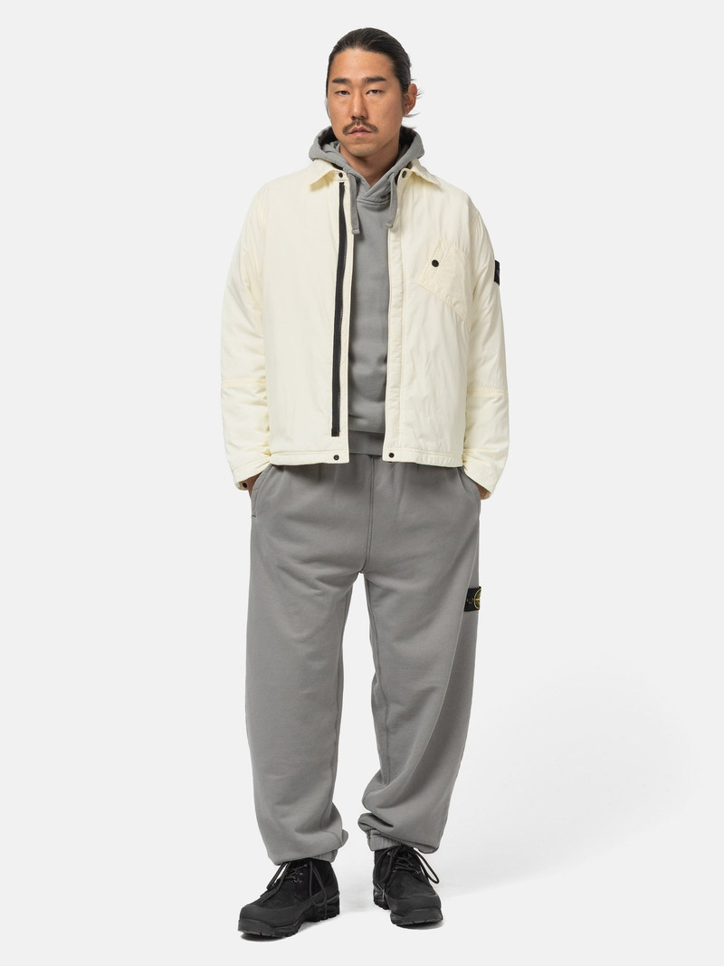 Stone Island Organic Cotton Loose Fit Sweatpants Cement outlook