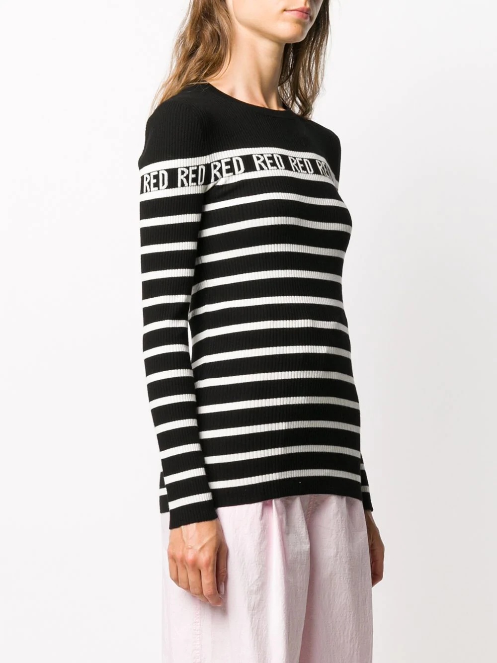 striped rib-knit top - 3