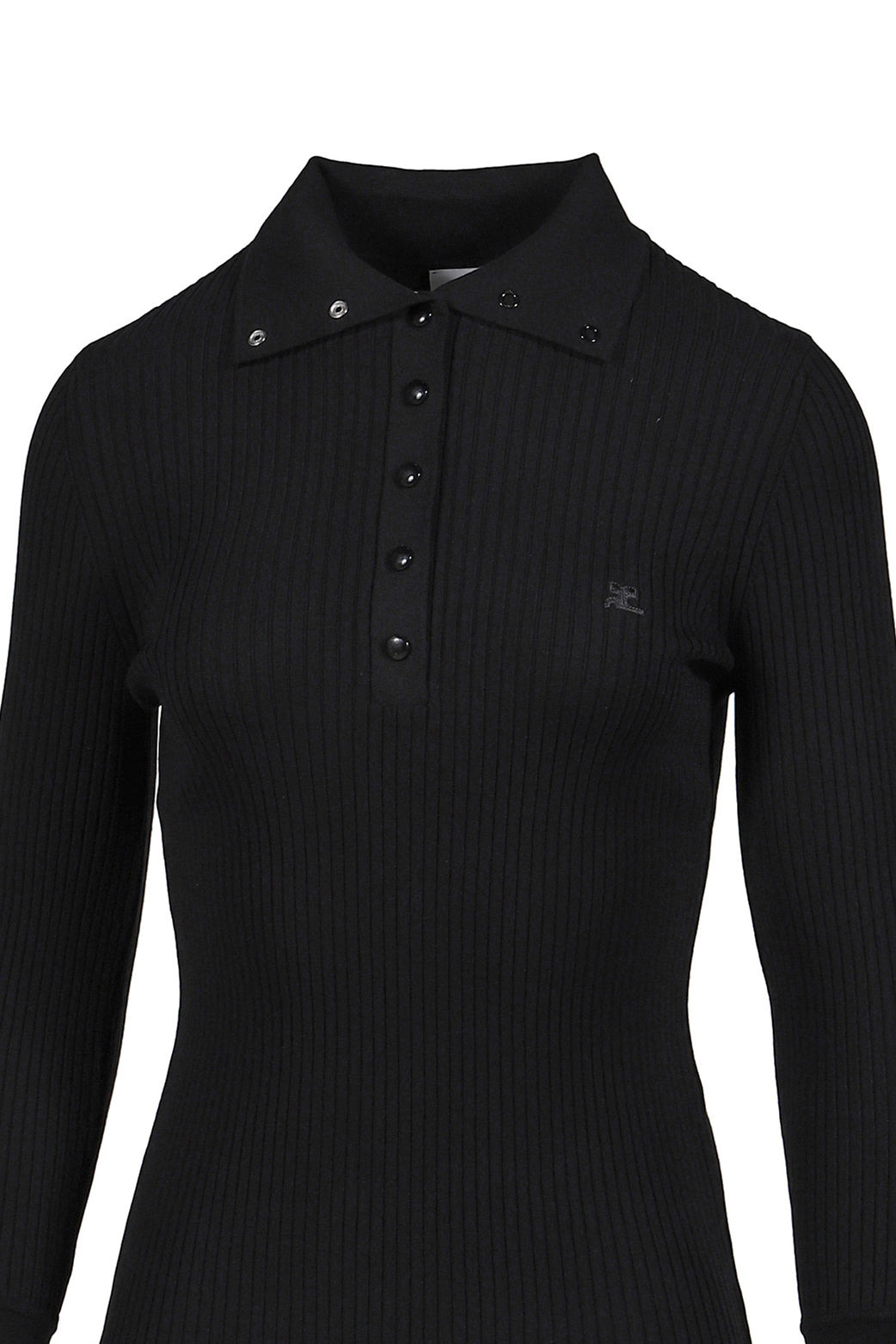 CLASSIC RIB POLO / BLACK - 4