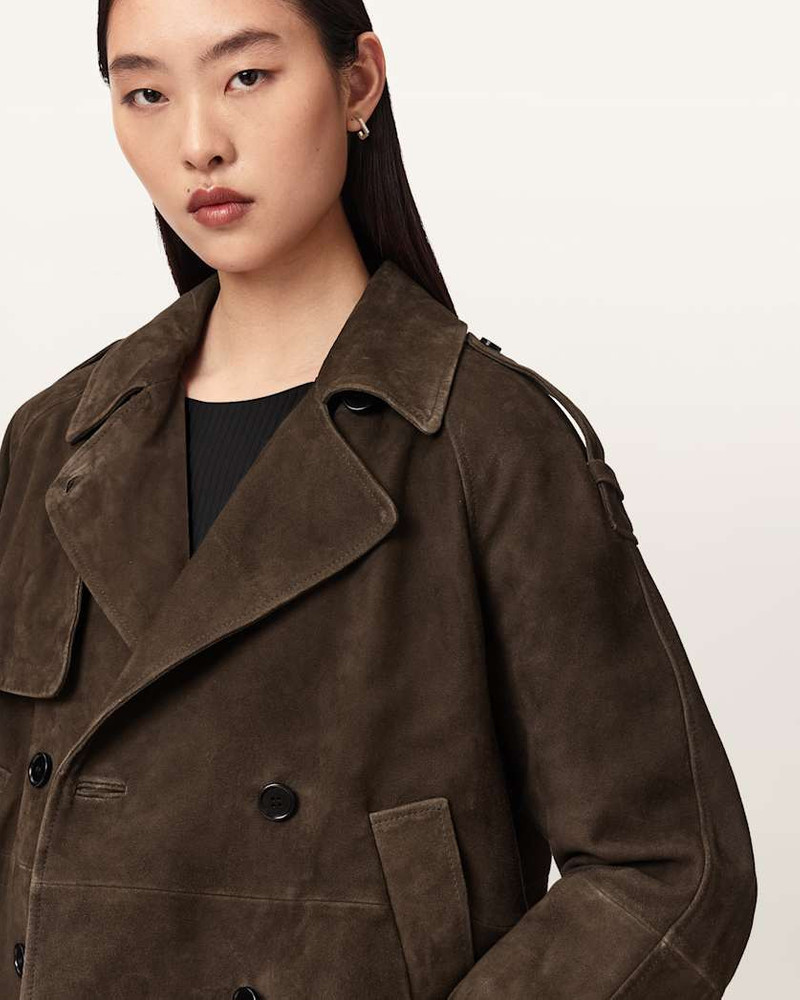 REYA CROPPED SUEDE MAC 4
