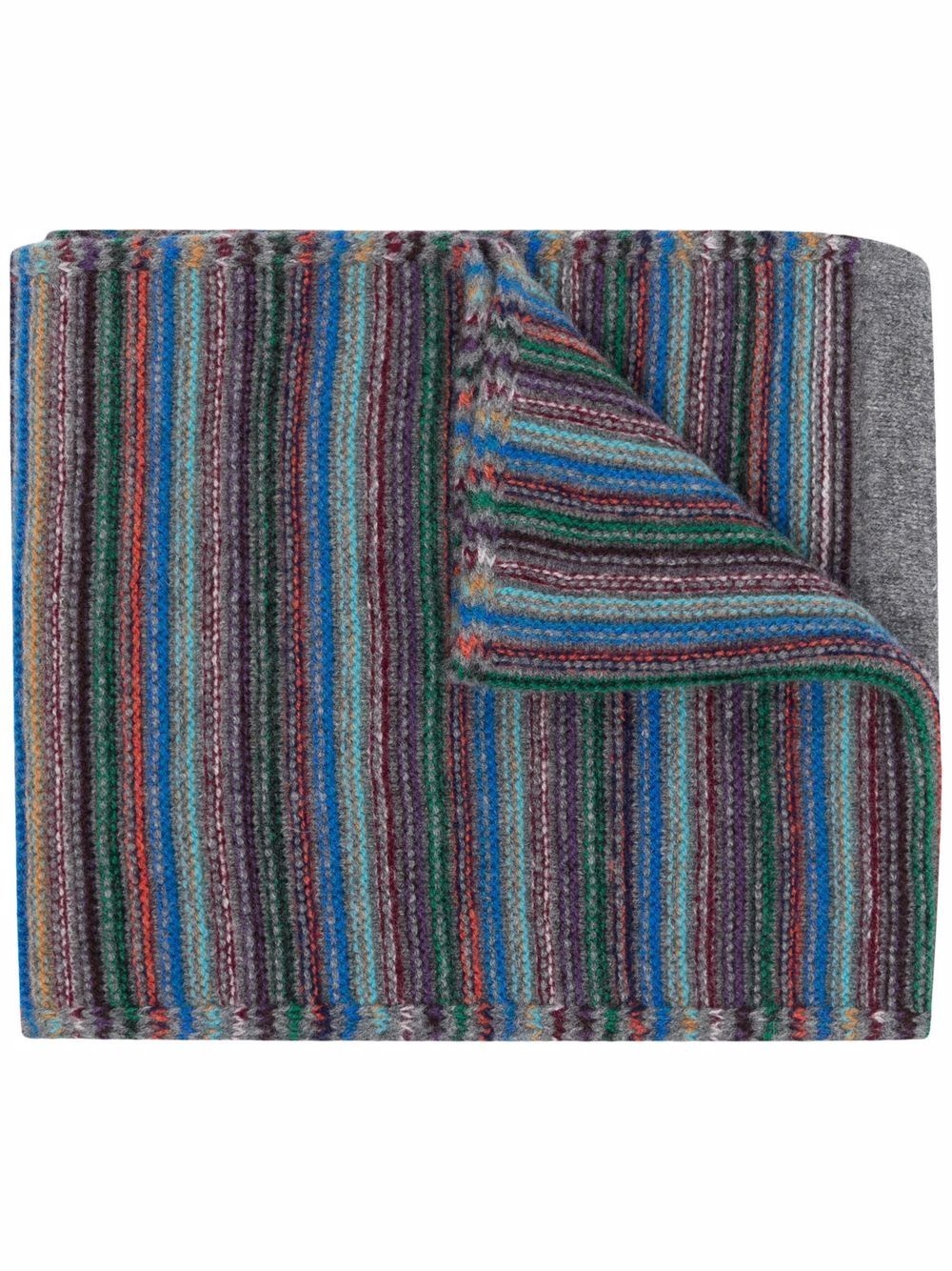 artist stripe lambswool scarf - 1