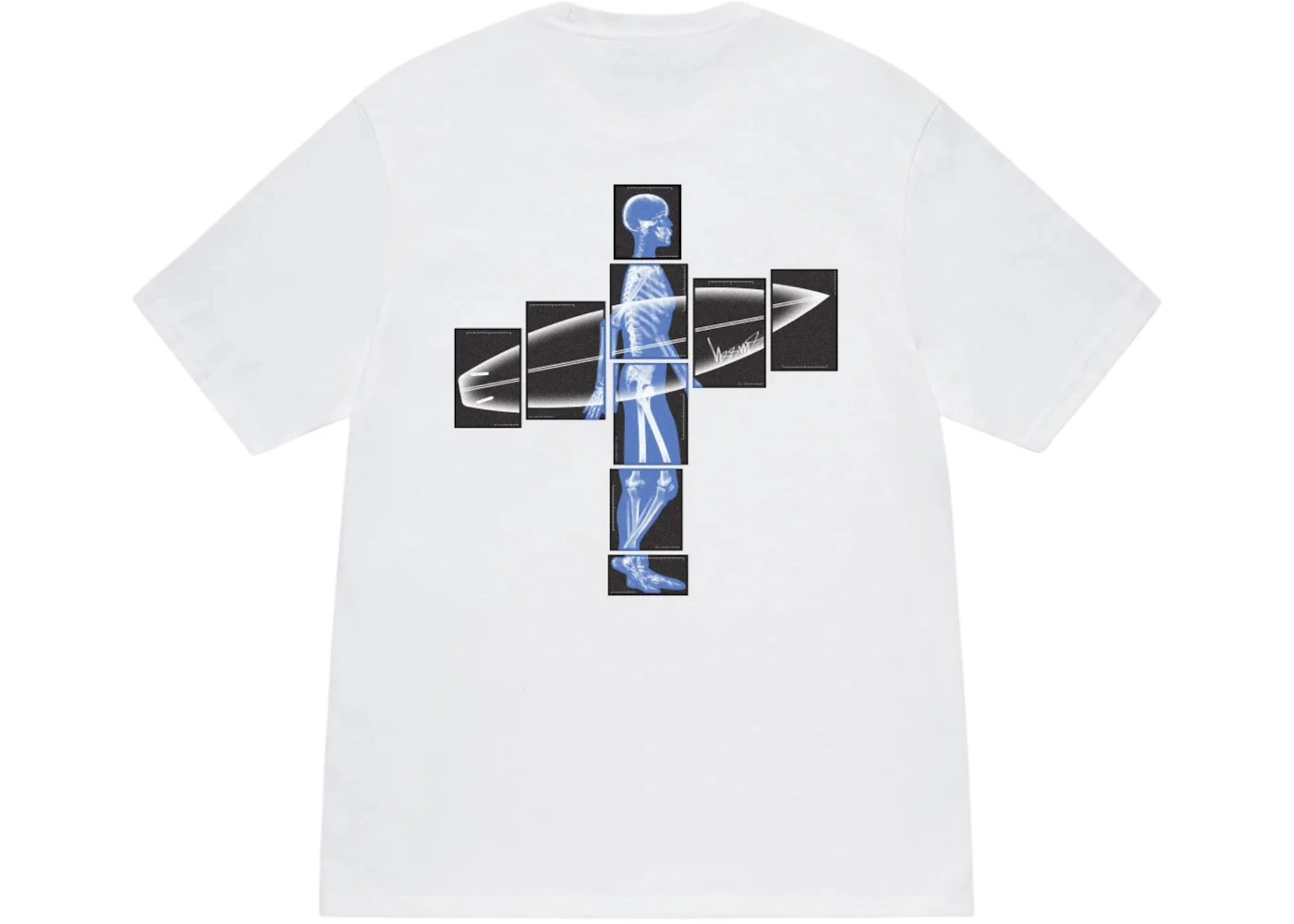 Stussy Body Scan Tee White - 2