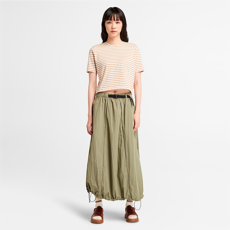 Women's Striped Short-Sleeve Baby T-Shirt 3