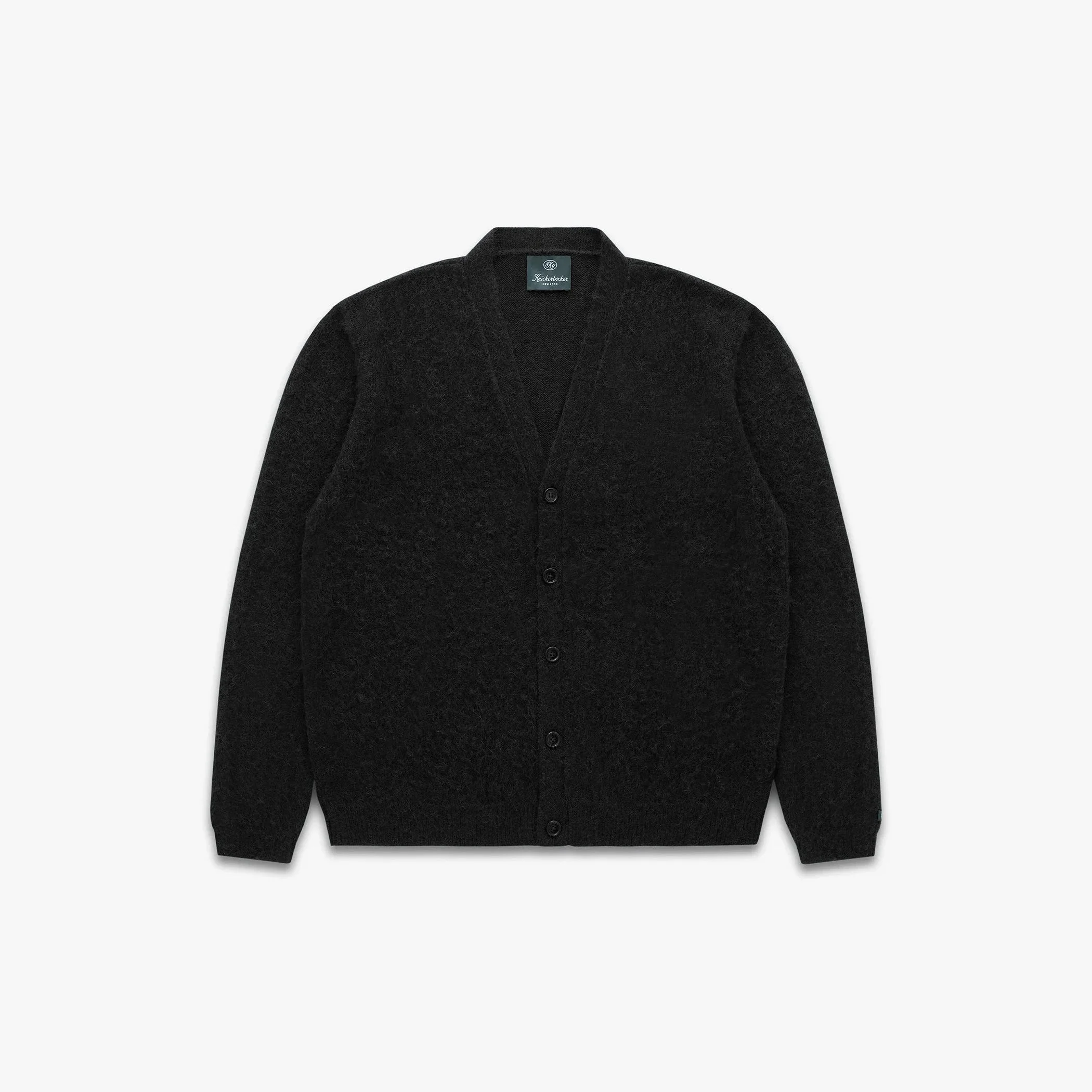 Amos Alpaca Cardigan Black - 1