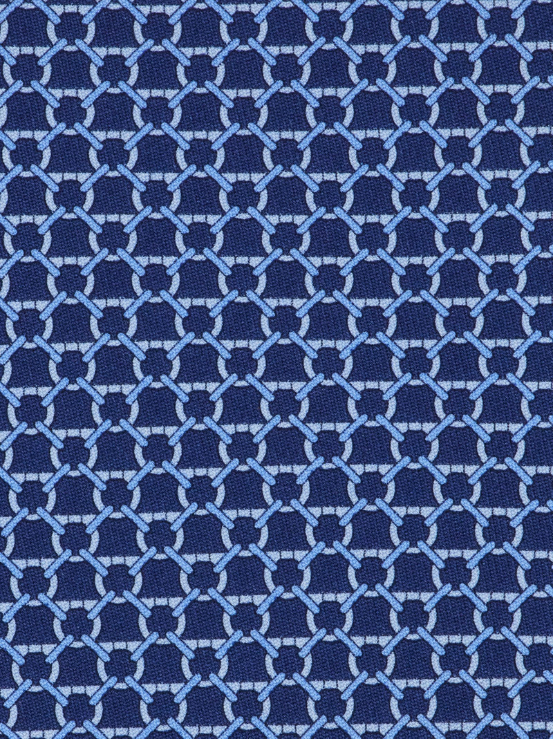 FERRAGAMO Link print silk tie outlook