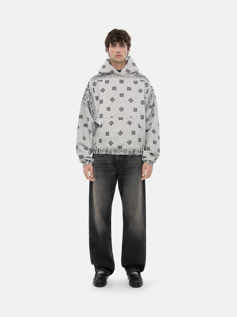Rhude BANDANA PRINT HOODIE outlook