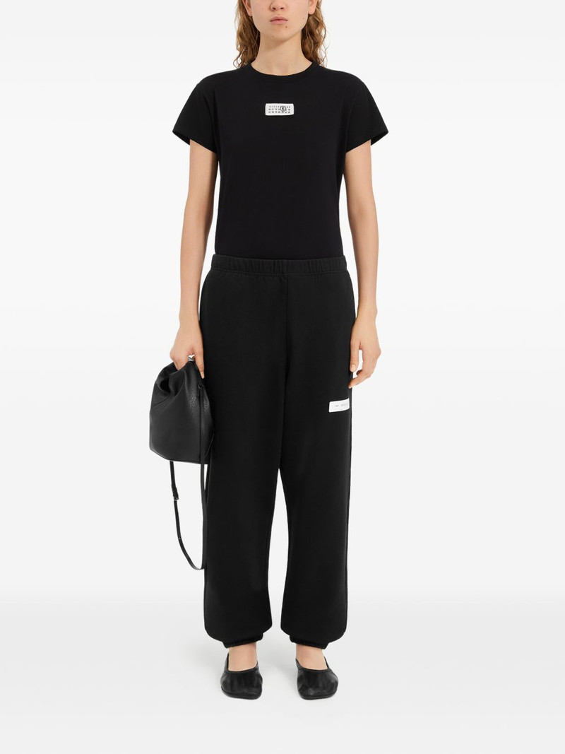 MM6 Maison Margiela label-detail track pants outlook