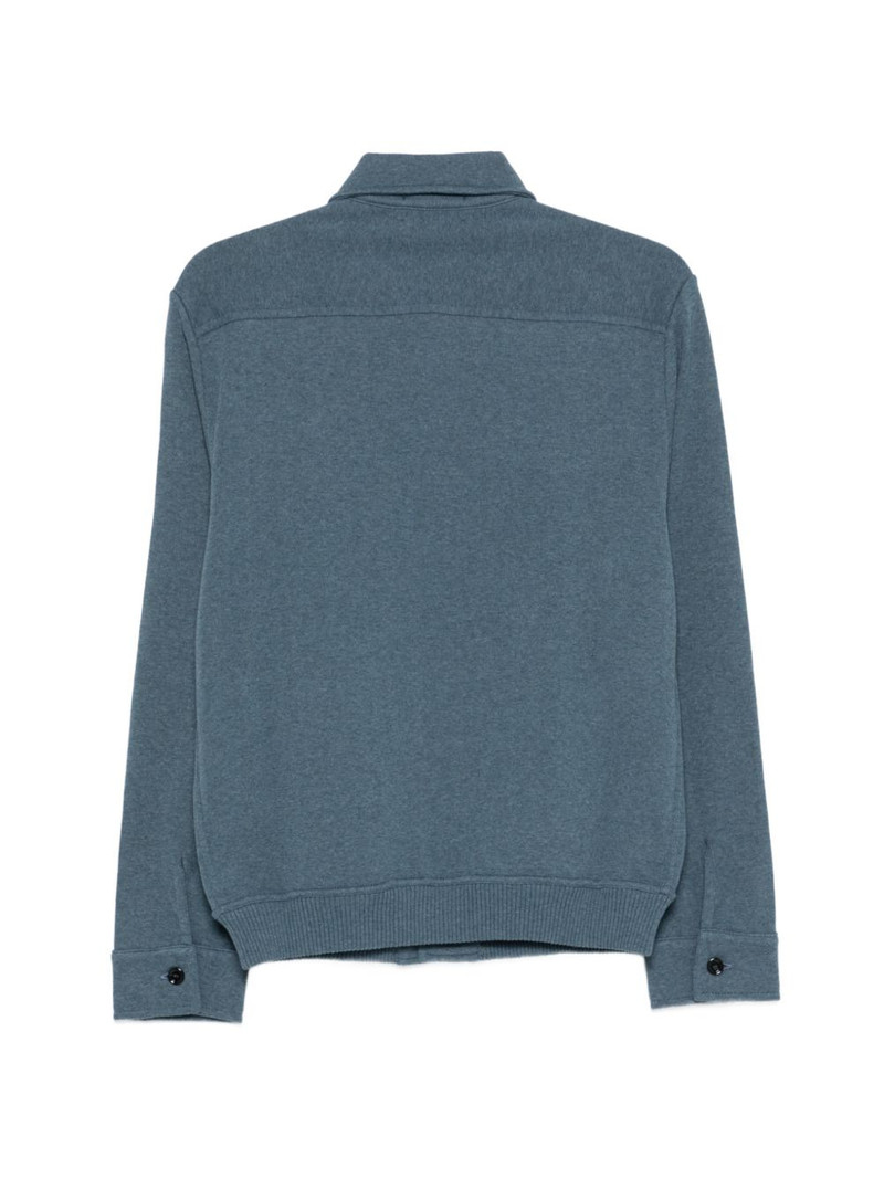 LARDINI buttoned pocket cotton jacket outlook