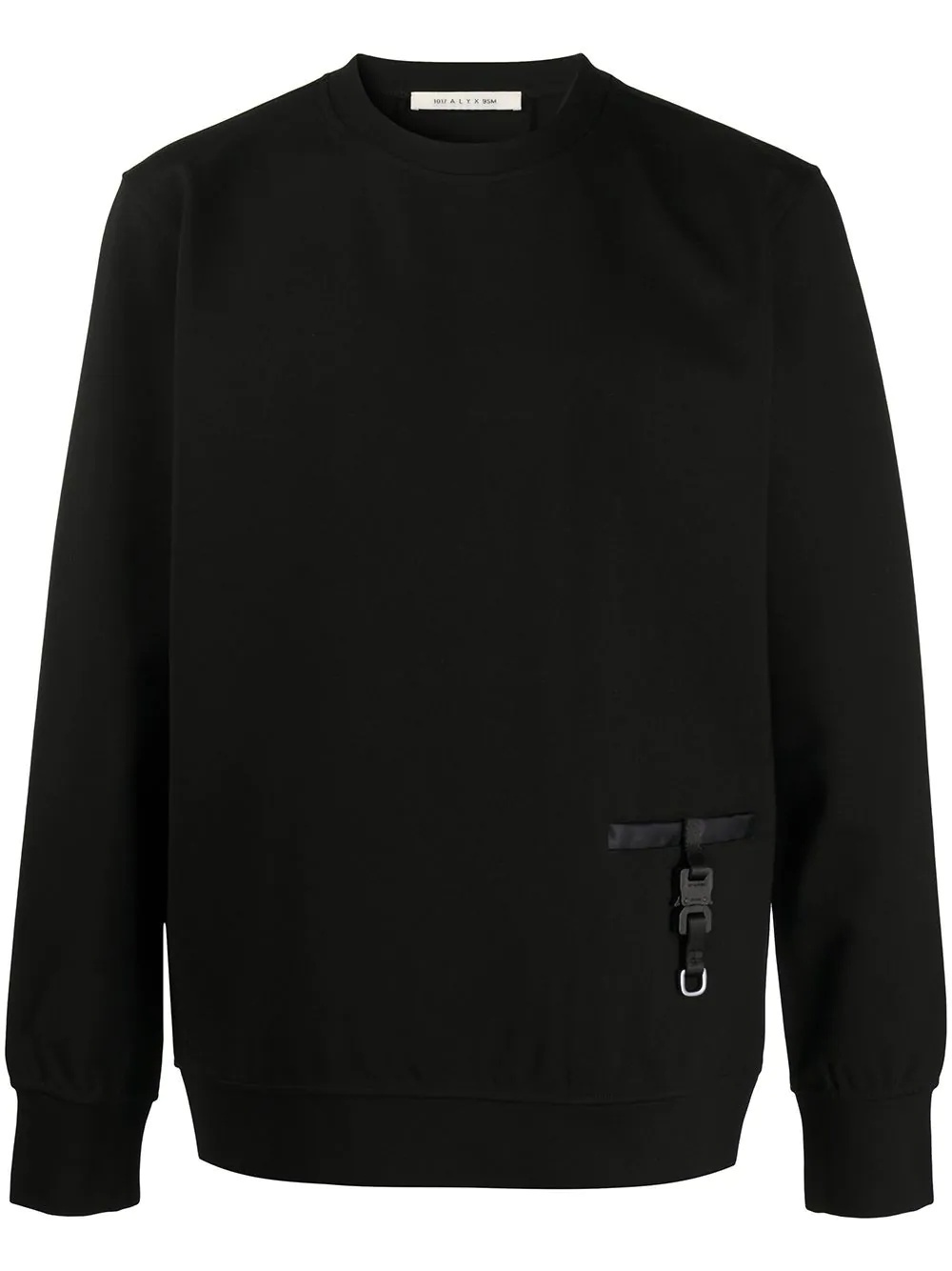 buckle-detail sweatshirt - 1