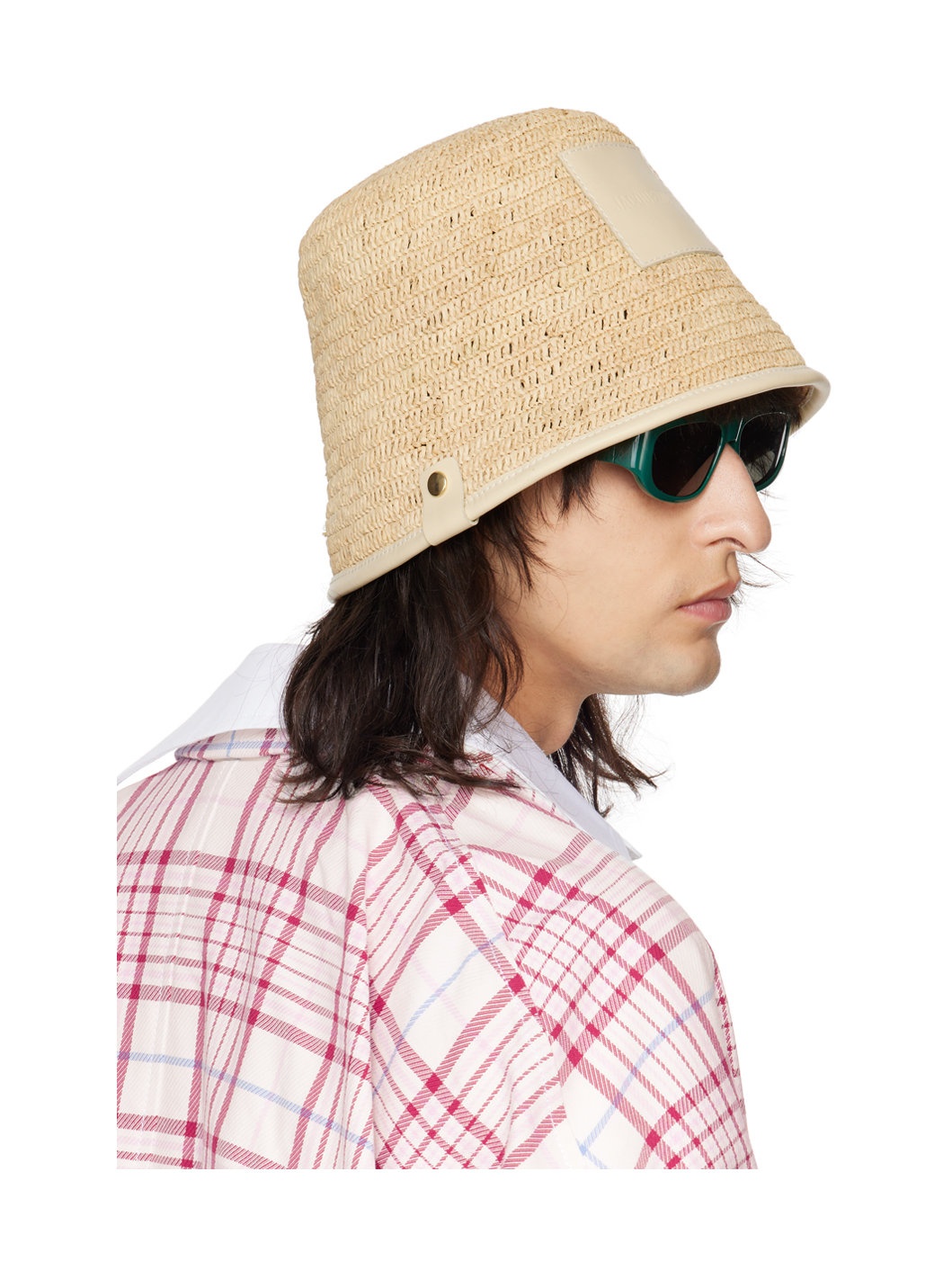 Beige Les Classiques 'Le bob Soli' Bucket Hat - 3