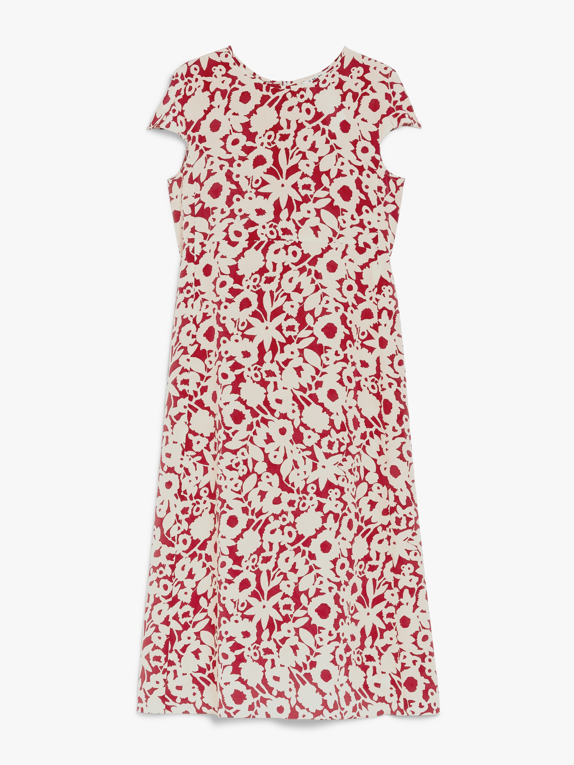 ☆S MaxMara☆ プリントクレープのロングドレス GISELLA S Max Mara GISELLA Long printed crepe dress | REVERSIBLE