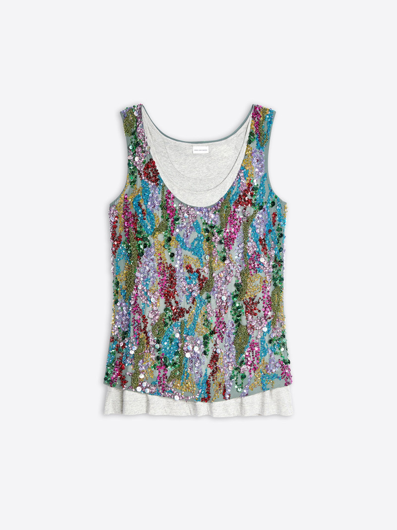 EMBROIDERED TANK TOP 1