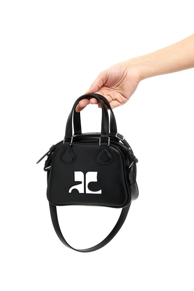 courrèges 'Mini Leather Bowling Bag' handbag outlook