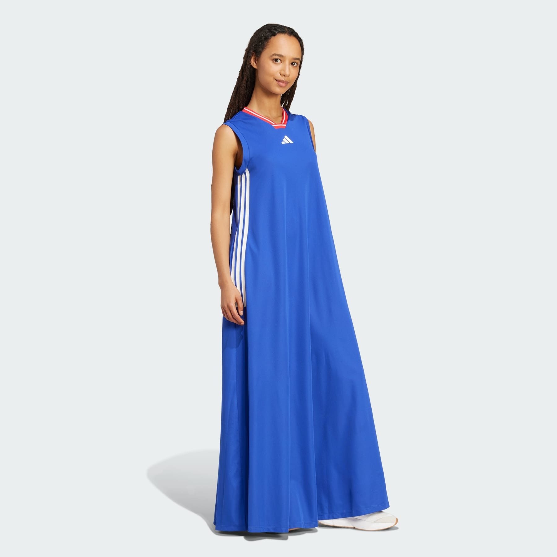 Tiro Cut 3-Stripes Soft Mesh Long Dress - 4