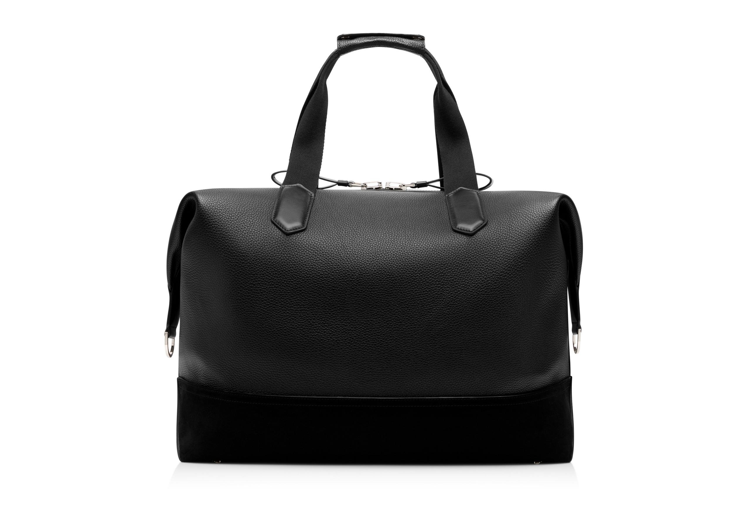 GRAIN LEATHER SOFT HOLDALL - 3