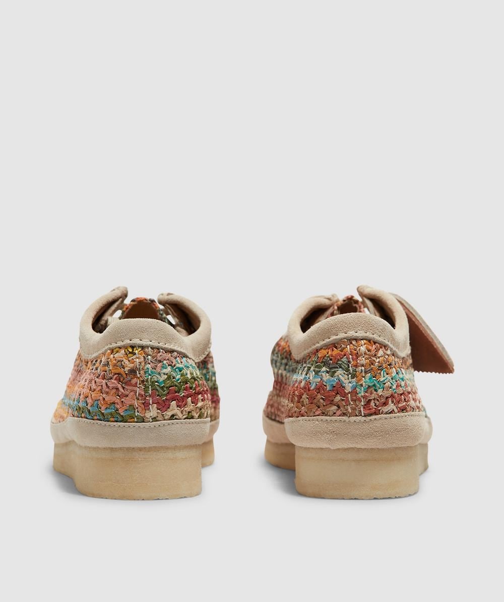 Wallabee multi raffia shoe - 4