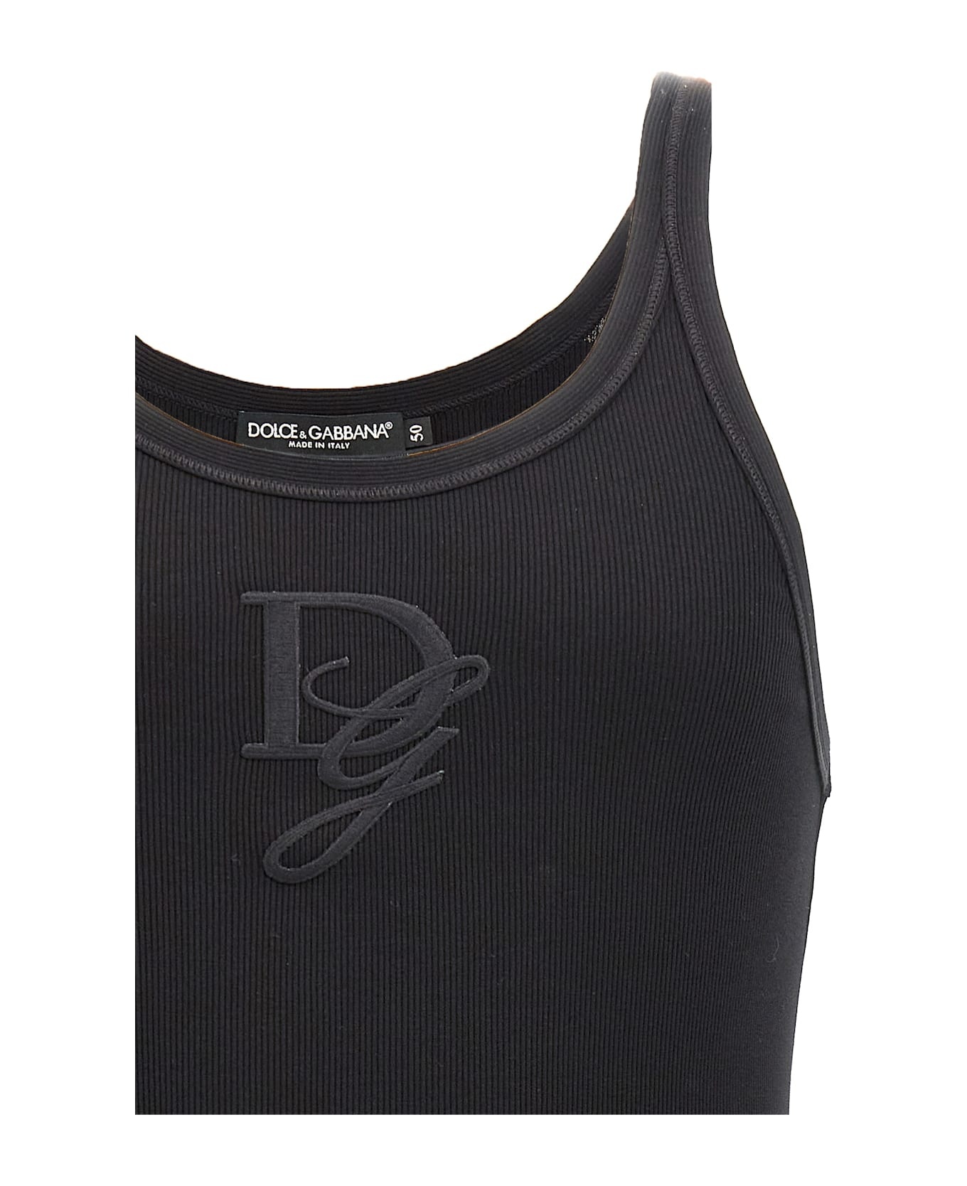 Logo Embroidery Tank Top - 3