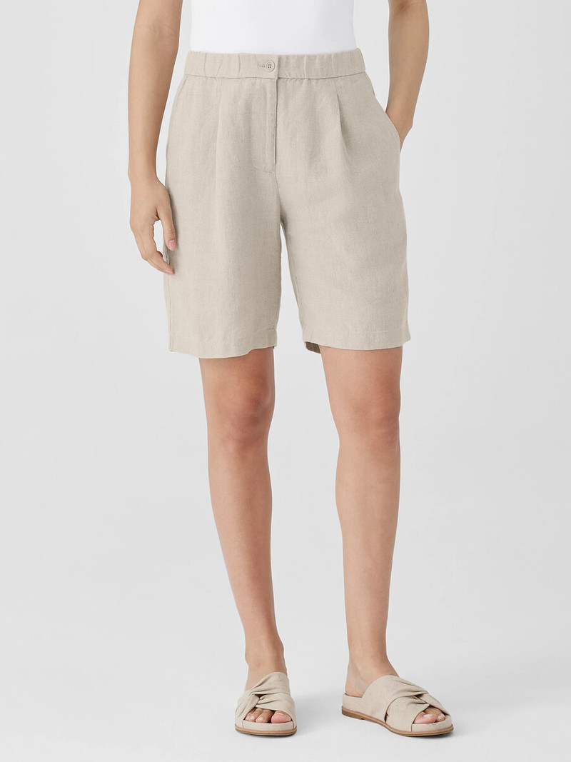 Organic Linen Shorts 3