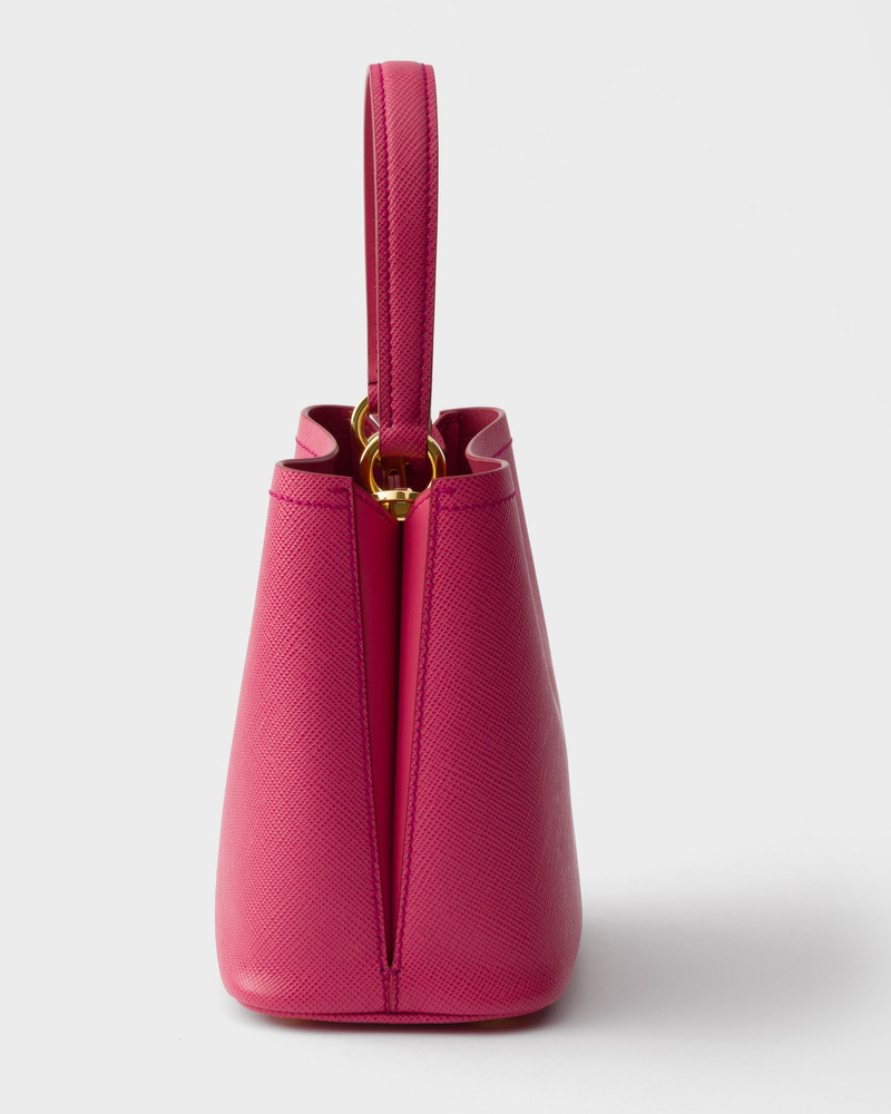 Prada Panier mini Saffiano leather bag 5