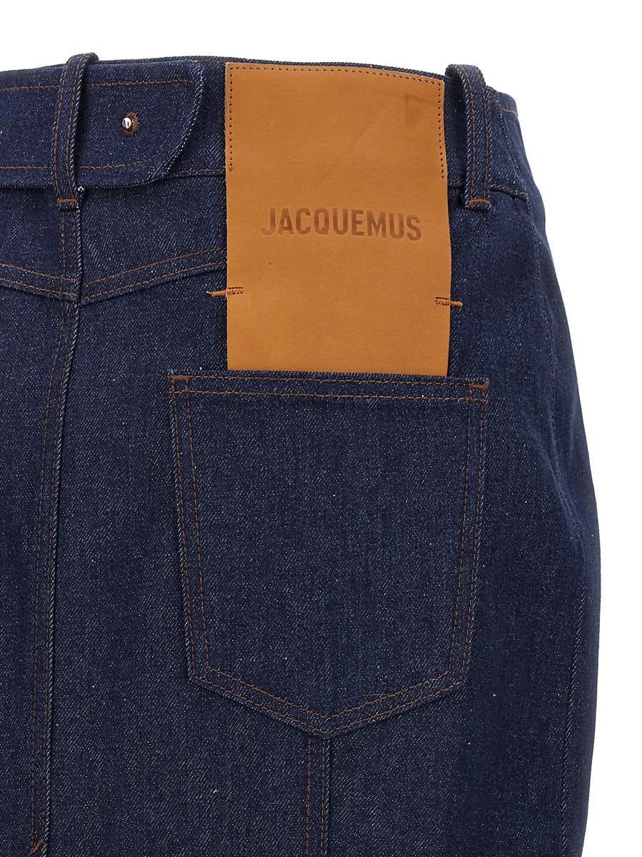 JACQUEMUS 'LA JUPE DE-NÎMES OBRA' SKIRT - 4