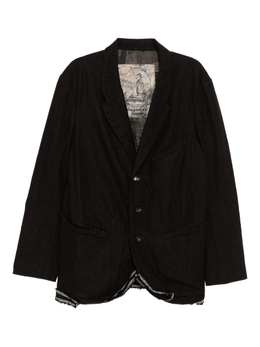 single-breasted blazer - 1