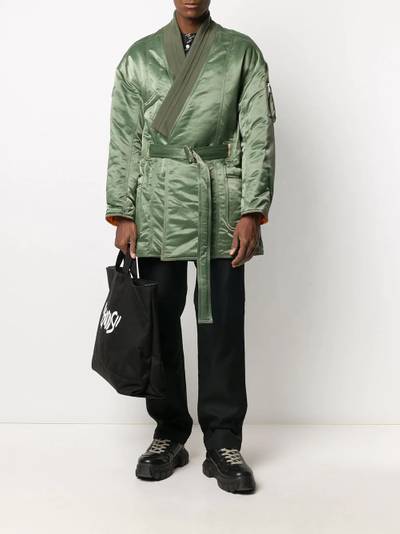 Ambush MA-1 robe jacket outlook