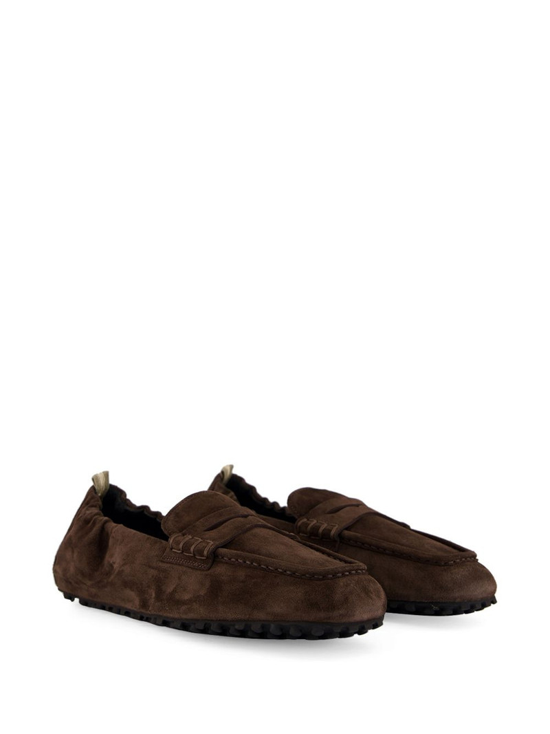 OFFICINE CREATIVE Travis suede loafers outlook