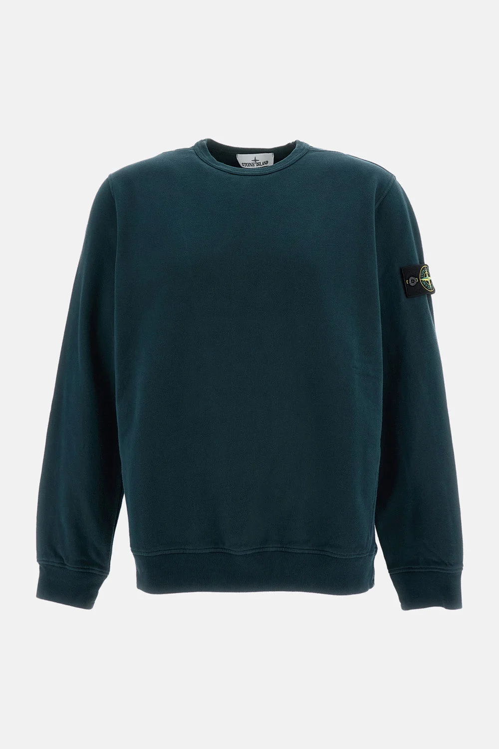CREWNECK SWEATSHIRT IN BRUSHED COTTON - 1