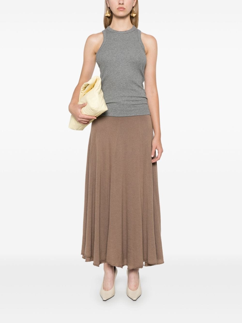 ribbed-knit tank top - 2
