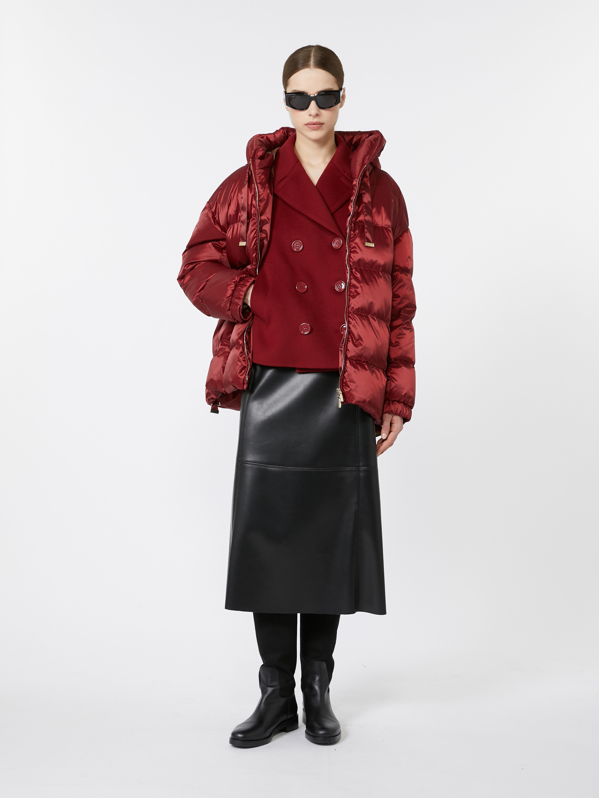 ELISE Wool drap pea coat - 2